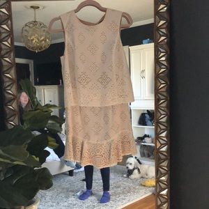 Bcbg eyelet dress